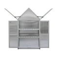 thumbnail image 5 of Mini Greenhouse Kit | Ideal for Small - Space Gardening Indoors or Outdoors | Made of Durable Cedar with UV - Resistant Paint | Solves Limited Space and Water Contact Issues, 5 of 6