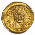 thumbnail image 2 of Byzantine Empire AV Solidus Justinian I (527-565 AD) XF NGC S-140, 2 of 3