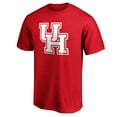 thumbnail image 2 of Men's Red Houston Cougars Primary Logo T-Shirt, 2 of 3