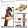 thumbnail image 6 of COOPHYA Guitar Wall Rack 1Pack Solid Wood Material for Beginners, 6 of 7