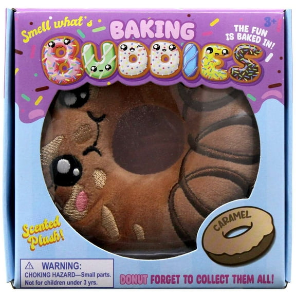 Baking Buddies Caramel Swirl Clip On Plush