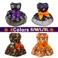 thumbnail image 3 of Ropa de Halloween para perros, camiseta para mascotas de playa de verano para perros pequeños, medianos y grandes, ropa para cachorros y gatos, abrigo de disfraz para mascotas, vestido colorido, 3 of 4