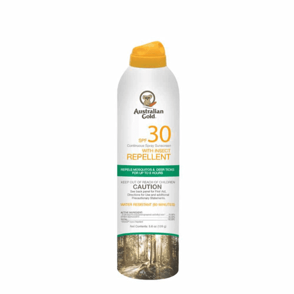 Australian Gold SPF 30 Insect Repellent C-Spray, 6 oz
