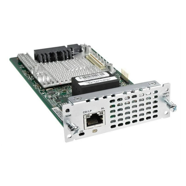 Cisco 1 port Multiflex Trunk Voice/Clear-channel Data T1/E1 Module