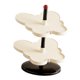 thumbnail image 5 of Zapatero vertical organizador de almacenamiento de fácil montaje, zapatero con forma de mariposa 2 niveles, 5 of 9