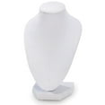 thumbnail image 3 of Bust Necklace Stand - Velvet - White - 6 inches, 3 of 3