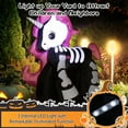 thumbnail image 4 of Costway 5.5 FT Halloween Inflatable Skeleton Unicorn Blow Up Yard Decoration, 4 of 10