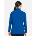 thumbnail image 3 of Devon & Jones DG410W Women's CrownLux Performance Windsor Welded Quarter-Zip Pullover-French Blue-S, 3 of 6