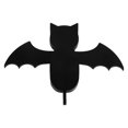 thumbnail image 2 of Wall Mounted Single Key Hook, Cute Bat Shape Expandable Self Adhesive Key Hanger Hook, Key Holder Decorative Rack for Home Kitchen Office Entrance, 2 of 8
