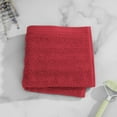 thumbnail image 5 of Mainstays Performance Cotton 6-Piece Bath Towel Set, Super Soft Quick Dry Fade Resistant, Textured Red, 5 of 12