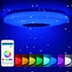 thumbnail image 2 of Smart Music Led Luces De Techo Rgb Regulable App Control Remoto Moderno Bluetooth Luz Dormitorio Lámparas Lámpara De Techo Cateissary HA024526-04, 2 of 5
