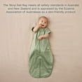 thumbnail image 5 of ergoPouch 1.0 TOG Baby Sleep Sack – 100% Organic Cotton Baby Sleep Suit Bag for Cozy Baby’s Night – Our Sleeping Bag for Kids converts to Sleep Suit with Legs, Baby Blanket (Willow, 8-24 Months), 5 of 5