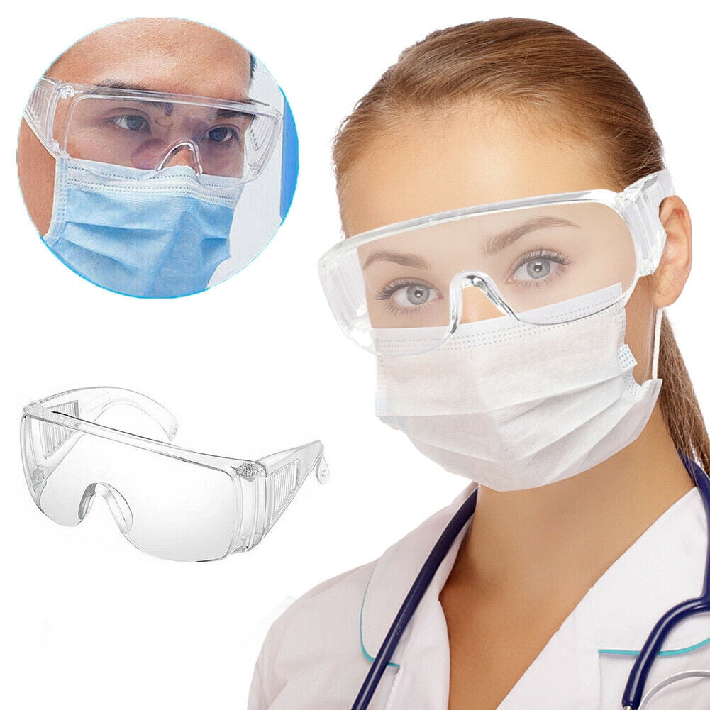 Safety Glasses Goggles Anti Fog Protective Eyewear Lab Surgical Chemical Eye Protection Us