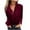 Red, variant on Plebaso Women's Velvet Button down Shirts Long Sleeve Shirt Casual Dressy Vintage Blouse Tops for Women