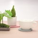 thumbnail image 4 of Uxcell 3Pcs Posavasos de Diatomeas, 3.9 x 3.9" Set de 3 para Tazas, Bebidas y Jabón, Gris, 4 of 6