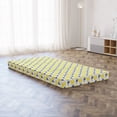 thumbnail image 5 of Tulip Foldable Mattress, Yellow Spring Flourish Art, 74.8" x 39.4", Night Blue and Mustard, by Ambesonne, 5 of 6
