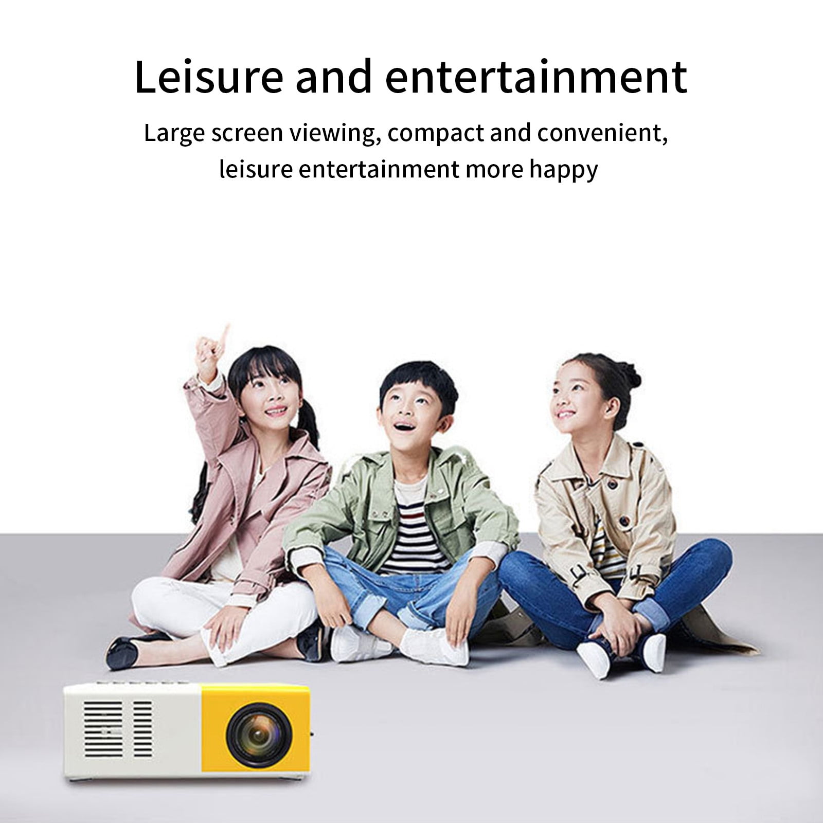 AZXY Mini Projector with Wifi Bluetooth,4k Projectors,Smart Projector Tv,Cheap Wifi Projector with Speakers for Phone Outside