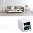 thumbnail image 4 of Stock Time Weather Display, Stock Display Weather Forecast Clock Easy Touch Manipulation Multifunctional  for Desktop, 4 of 7