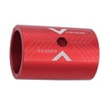thumbnail image 2 of Cuña del vástago del manillar de bicicleta shamjiam espaciador de abrazadera 25,4mm - 31,8mm Rojo, 2 of 8