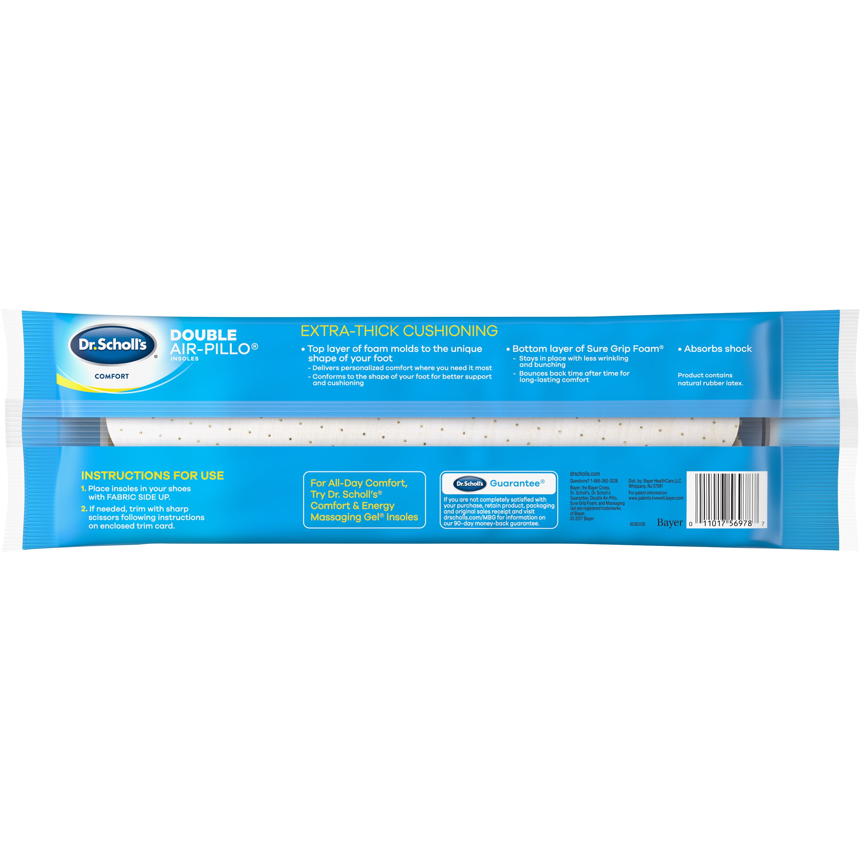 double air pillo insoles