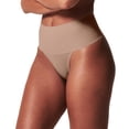 thumbnail image 2 of Tanga Shapewear Spanx para mujer, color café au lait S, 2 of 5