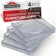 thumbnail image 1 of Protectores para muebles X-Protector 7,6 cm transparentes antideslizantes, 1 of 7