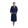 thumbnail image 1 of Turkuoise Women Premium Cotton Blend Lightweight Long Waffle Kimono Bath and Spa, 1 of 5