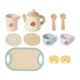 thumbnail image 3 of Juego de té para niños, juego de té de , tazas de madera, regalo de cumpleaños, juego de simulación, accesorios de cocina para niñas y niños., 3 of 9