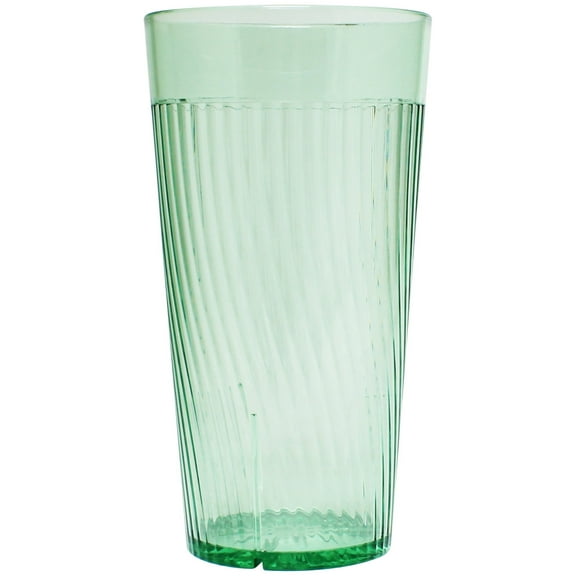 Excellante Belize 24 oz. tumbler, polycarbonate, green, comes in dozen