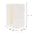 thumbnail image 2 of 2pcs Plastic Tissue Box Bathroom Punch-Free Wall Mount Tissue Box Container, 2 of 8