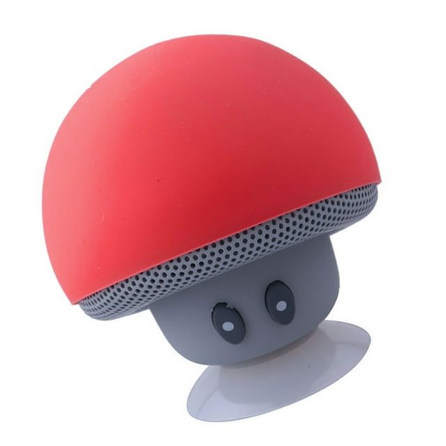 ziyahihome Haut-Parleurs en Forme de Champignon mini Haut-Parleurs bluetooth mini Haut-Parleurs Sans Fil mini Haut-Parleur usb