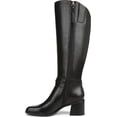 thumbnail image 4 of Naturalizer Women's Isabeau Knee High Boot Black Wide Calf 8.5W, 4 of 6