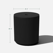 Veradek Umbrella Side Table - Black