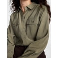 thumbnail image 5 of Scenario Women's Utility Tunic Shirt with Long Sleeves, Sizes XS-XXXL, 5 of 6