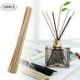 thumbnail image 6 of YWMJZEU 100 Pieces Aroma Diffuser Refill Fiber Sticks 0.1x9.8inch Accessory Multipurpose Wood Color, 6 of 9