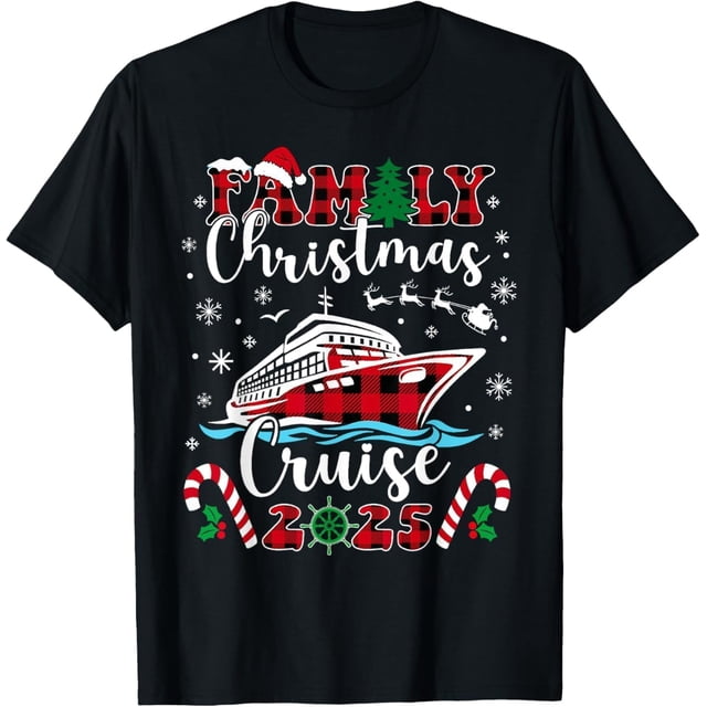 Family Christmas Cruise 2025 - Camiseta familiar a juego