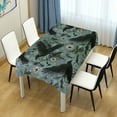 thumbnail image 4 of Yayeee Tablecloths 54" x 54" Rectangle Wrinkle Resistant Party Table Cover, Mystic Crows Pattern, 4 of 8