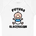 thumbnail image 4 of Inktastic Future Electrician for Boy Boys Baby Bodysuit, 4 of 5