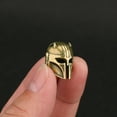 thumbnail image 6 of Brass Solid Bull Helm Figurine Small Statue Home Ornament Figurines Animal, 6 of 7