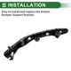 thumbnail image 4 of Soporte de parachoques Bracket derecho del parachoques retentor soporte de montaje No.62222BA60A para Nissan Juke 2010-2014, 4 of 6