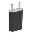 thumbnail image 1 of Actualización Portátil 1A Puertos de alimentación USB universales Adaptador de pared Cargador de pared USB Adaptador de cargador rápido con enchufe de la UE (Negro), 1 of 5
