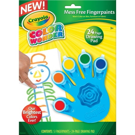 Crayola Color Wonder Fingerpaints (Best Finger Paint For Babies)