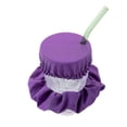 thumbnail image 2 of 5pcs Reusable Washable Drink Covers Anti Spike Scrunchie Cover For Most Drinking Cups Glasses, 2 of 4