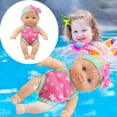 thumbnail image 2 of WXLCISI Articulated Swimming Dolls with Detachable Swimsuits - Bath & Pool Toys for Kids, Fun Water Play Set for Toddlers - Pink,13x8x21cm, 2 of 9