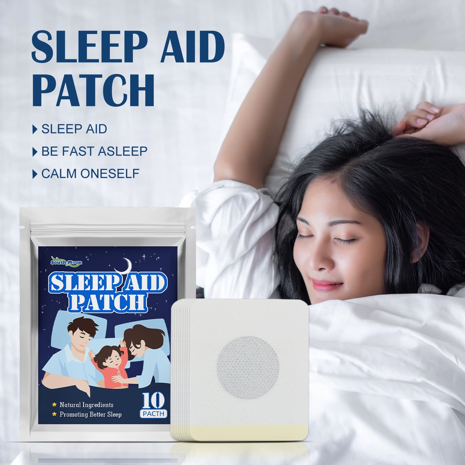 Sleep Patches Sleep Aid,10Pcs Extra Strength Sleeping Aids for Adults