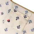 thumbnail image 6 of Wrapables Large Foldable Tote Nylon Reusable Grocery Bags, Anchors Away, 6 of 8