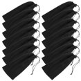 thumbnail image 3 of Shisuyan Sunglasses Bags Black Drawstring Design 20Pcs 7.2x3.5x0.1In, 3 of 8