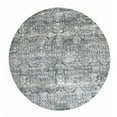 thumbnail image 1 of 63" X 91" X 0.'25" Teal Polyester / Viscose Rug, 1 of 1