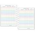 thumbnail image 3 of Monthly Bill Pay Checklist Inserts, Budget Planner for 11 Disc Planners, 3 of 9