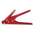 thumbnail image 2 of Pistola De Bridas Para Cables De Puerto Plano, Herramienta Tensora De Correa De Nailon, Electricista De Acero Rojo 45 Que Ahorra Trabajo Para El Hogar, Corte De Bridas Para Cables, 2 of 7